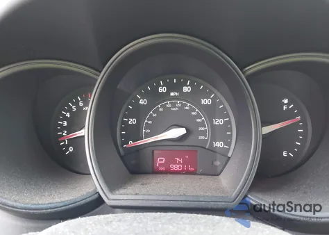 2013 Kia Rio Lx z USA, uszkodzony, nr VIN KNADM5A33D6174642